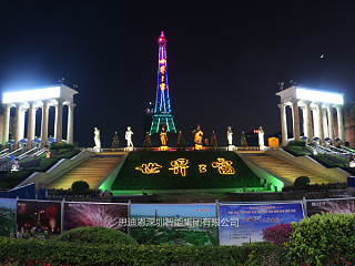 积极参与深圳世界之窗夜景景观与亮化工程设计提升